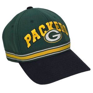 Green Bay Packers Hat - Vintage 90s Starter Pro Line NFL Football Cap Adj Strap